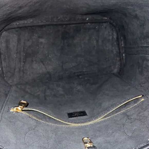 Louis Vuitton Black and White Leather Limited Edition Neverfull Tote Bag - Picture 7 of 13